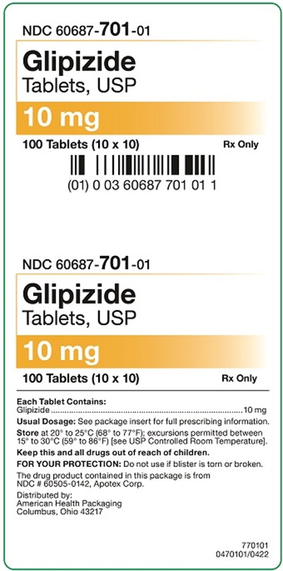 10 mg Carton.jpg 10 mg Glipizide Tablets Carton - 10 mg Carton